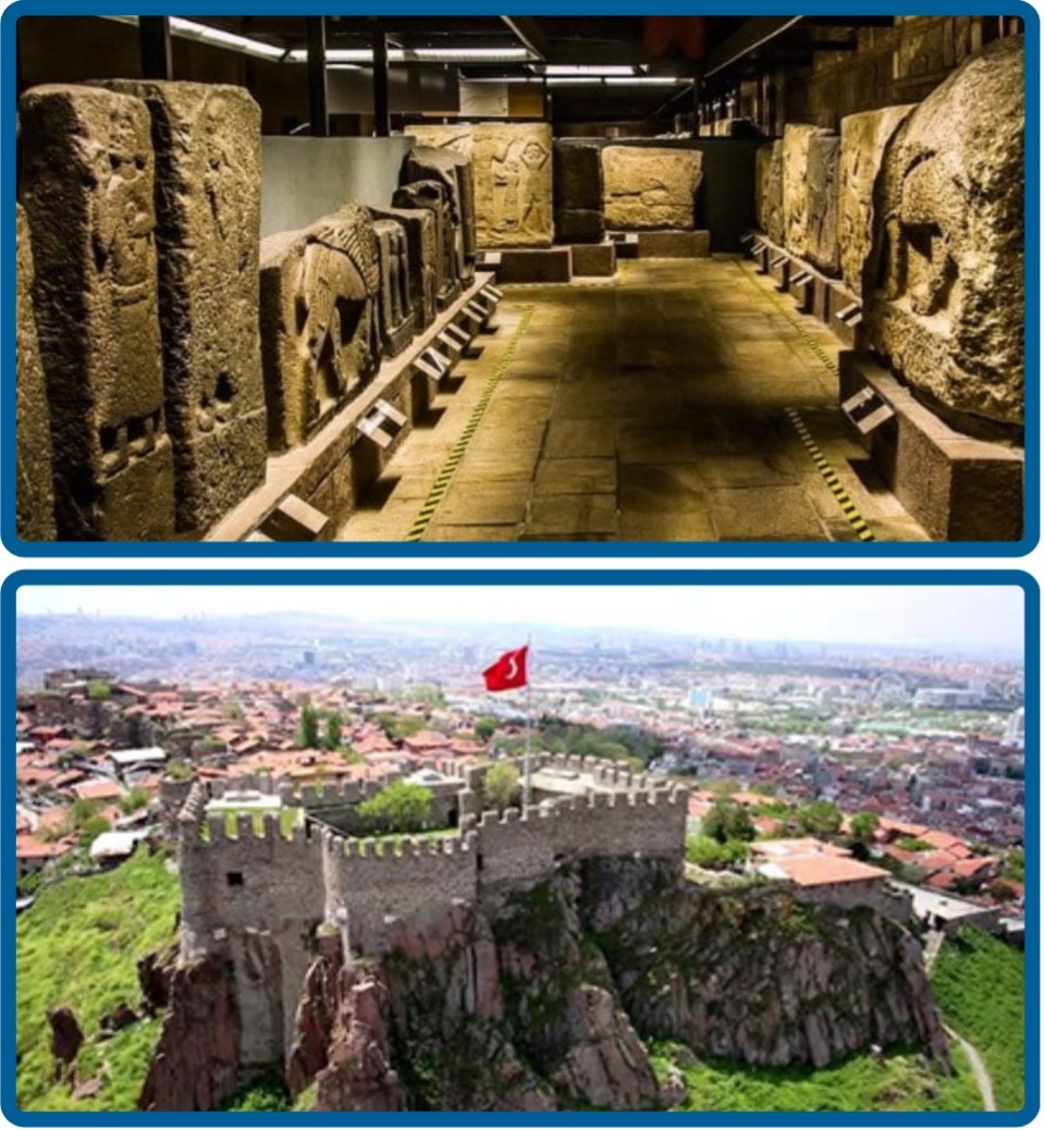 Kurtuluş Savaşı Müzesi (I. TBMM Binası) / Cumhuriyet Müzesi (II. TBMM Binası) / Anadolu Medeniyetleri Müzesi / Ankara Kalesi